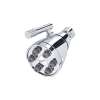 MB0190APC Graceline 3-in 6-Jet Adjustable Showerhead, Polished Chrome