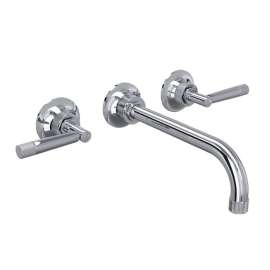 MB2037LMAPCTO Graceline Wall Mount Tub Filler with Metal Lever Handle