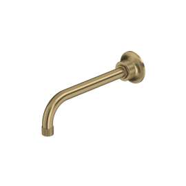 MB2045AG Graceline Wall Mount Tub Spout, Antique Gold