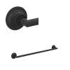MBG1/24MB Graceline 24-in Wall Mount Single Towel Bar, Matte Black