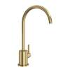R7517AG Lux C-Spout Filter Faucet with Metal Lever Handle, Antique Gold