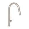 R7581LMSS-2 Lux Modern Pulldown Kitchen Faucet with Metal Lever Handle, Stainless Steel