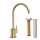 RKIT7517AG Lux C-Spout Filter Faucet with Metal Lever Handle, Antique Gold