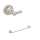ROT1/18PN 18-in Wall Mount Single Towel Bar, Polished Nickel