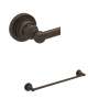 ROT1/18TCB 18-in Wall Mount Single Towel Bar, Tuscan Brass