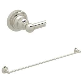 ROT1/30PN 30-in Wall Mount Single Towel Bar, Polished Nickel
