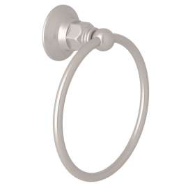 ROT4STN Wall Mount Towel Ring, Satin Nickel