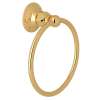 ROT4ULB Wall Mount Towel Ring, Unlacquered Brass