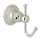 ROT7PN Wall Mount Single Robe Hook, Polished Nickel