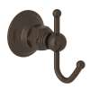 ROT7TCB Wall Mount Single Robe Hook, Tuscan Brass
