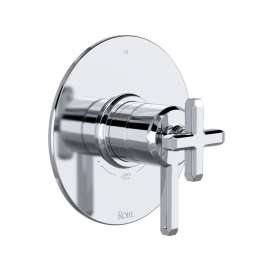 TAP23W1LMAPC Apothecary 1/2-in Thermostatic and Pressure Balance Trim with 3 Functions with Lever Handle