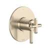 TAP23W1LMSTN Apothecary 1/2-in Thermostatic and Pressure Balance Trim with 3 Functions with Lever Handle, Satin Nickel
