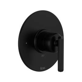 TAP51W1LMMB Apothecary 1/2-in Pressure Balance Trim with Lever Handle, Matte Black