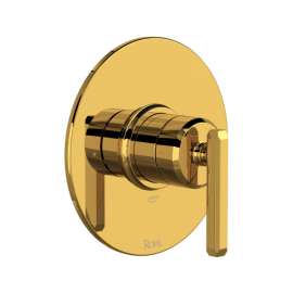 TAP51W1LMULB Apothecary 1/2-in Pressure Balance Trim with Lever Handle, Unlacquered Brass