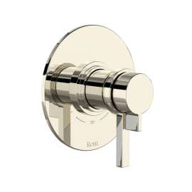 TLB44W1LMPN Lombardia 1/2-in Thermostatic and Pressure Balance Trim with 2 Functions with Lever Handle, Polished Nickel
