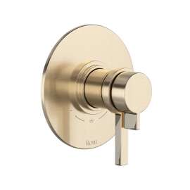 TLB44W1LMSTN Lombardia 1/2-in Thermostatic and Pressure Balance Trim with 2 Functions with Lever Handle, Satin Nickel