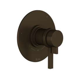 TLB45W1LMTCB Lombardia 1/2-in Thermostatic and Pressure Balance Trim with 5 Functions with Lever Handle, Tuscan Brass