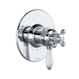 TTD44W1LPAPC 1/2-in Thermostatic and Pressure Balance Trim with 2 Functions with Lever Handle, Polished Chrome