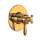 TTD47W1LMIB 1/2-in Thermostatic and Pressure Balance Trim with 3 Functions with Lever Handle, Italian Brass