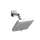 376C-WS 6-Function 5-in Showerhead with Arm 1.8 GPM, Chrome