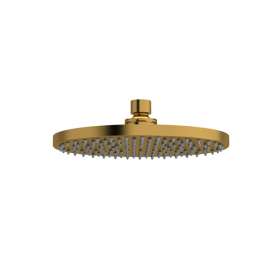 468BG-WS 8-in 1.8 GPM Rain Showerhead, Brushed Gold