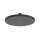468BK 8-in Rain Showerhead, Black