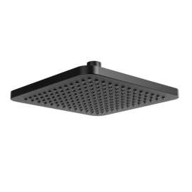 478BK-WS 8-in 1.8 GPM Rain Showerhead, Black