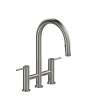 AZ400SS Azure Bridge Pulldown Kitchen Faucet, Stainless Steel Finish