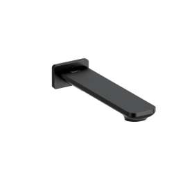 EQ80BK Equinox Wall Mount Tub Spout, Black