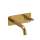 RU11BG Riu Wall Mount Lavatory Faucet, Brushed Gold
