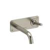 RU11BN Riu Wall Mount Lavatory Faucet, Brushed Nickel