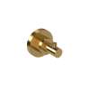 ST0BG Star Robe Hook, Brushed Gold