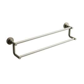 ST6BN Star 24-in Double Towel Bar, Brushed Nickel