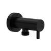 Handshower Outlet With Integrated Volume Control, 0327WOMB