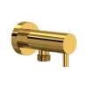 Handshower Outlet With Integrated Volume Control, 0327WOULB