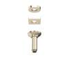 4" Ceiling Mount Shower Arm, 1505/3STN