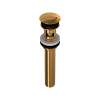Lavatory Push Drain With Overflow, 5447EG