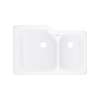 Allia(TM) 33" Fireclay 2 Bowl Undermount Kitchen Sink, 6337-00
