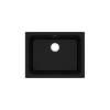 Allia(TM) 24" Fireclay Single Bowl Undermount Kitchen Or Laundry Sink, 6347-63