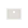 Allia(TM) 24" Fireclay Single Bowl Undermount Kitchen Or Laundry Sink, 6347-68
