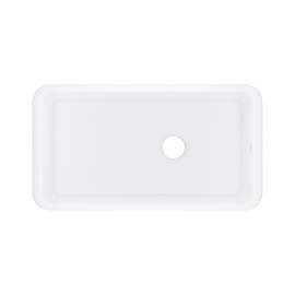 Allia(TM) 34" Fireclay Single Bowl Undermount Kitchen Sink, 6497-00
