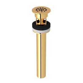 Lavatory Grid Drain With Overflow, 7444IB