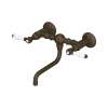 Acqui(R) Wall Mount Bridge Lavatory Faucet, A1405/44LPTCB-2