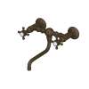 Acqui(R) Wall Mount Bridge Lavatory Faucet, A1405/44XMTCB-2