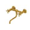 Acqui(R) Wall Mount Bridge Lavatory Faucet, A1405/44XMULB-2