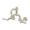 Acqui(R) Wall Mount Bridge Lavatory Faucet With Column Spout, A1418LMPN-2