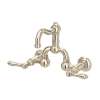 Acqui(R) Wall Mount Bridge Lavatory Faucet With Column Spout, A1418LMSTN-2