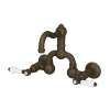 Acqui(R) Wall Mount Bridge Lavatory Faucet With Column Spout, A1418LPTCB-2
