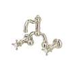 Acqui(R) Wall Mount Bridge Lavatory Faucet With Column Spout, A1418XMPN-2