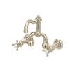 Acqui(R) Wall Mount Bridge Lavatory Faucet With Column Spout, A1418XMSTN-2